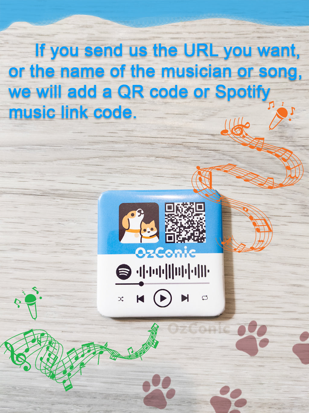 Customized 5cm(1.97inch) Square Photo, Pic Magnets, Display your precious memories here, Family, friends, furry friends, Characters, Art