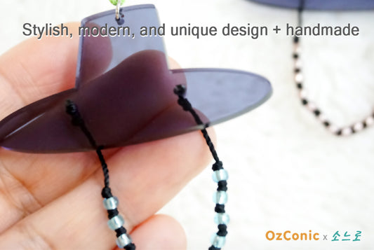 Handmade Korean Triple Gat Knot Mobile Suncatcher