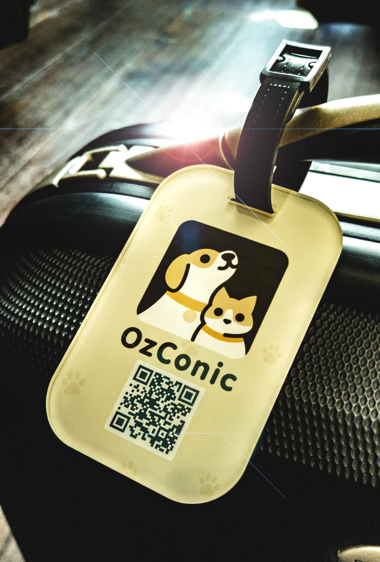 Personalized Acrylic Luggage Tag ( Single Side )