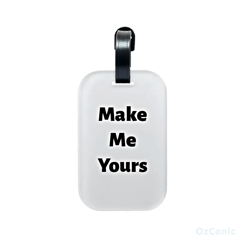 Personalized Acrylic Luggage Tag ( Single Side )