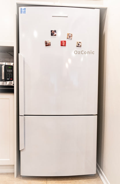 Customized 5cm(1.97inch) Square Photo, Pic Magnets, Display your precious memories here, Family, friends, furry friends, Characters, Art