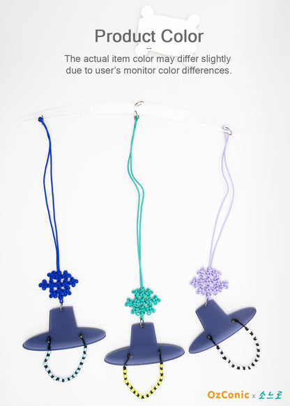 Handmade Korean Triple Gat Knot Mobile Suncatcher