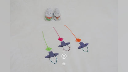 Handmade Korean Triple Gat Knot Mobile Suncatcher