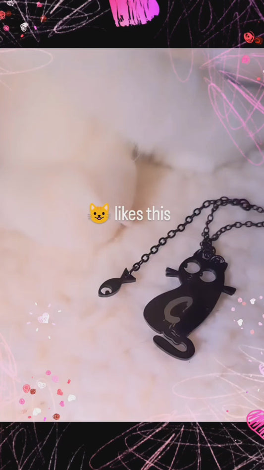 Cat necklace